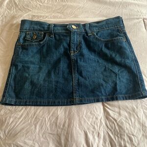 Old Navy Dark Blue Mini Skirt